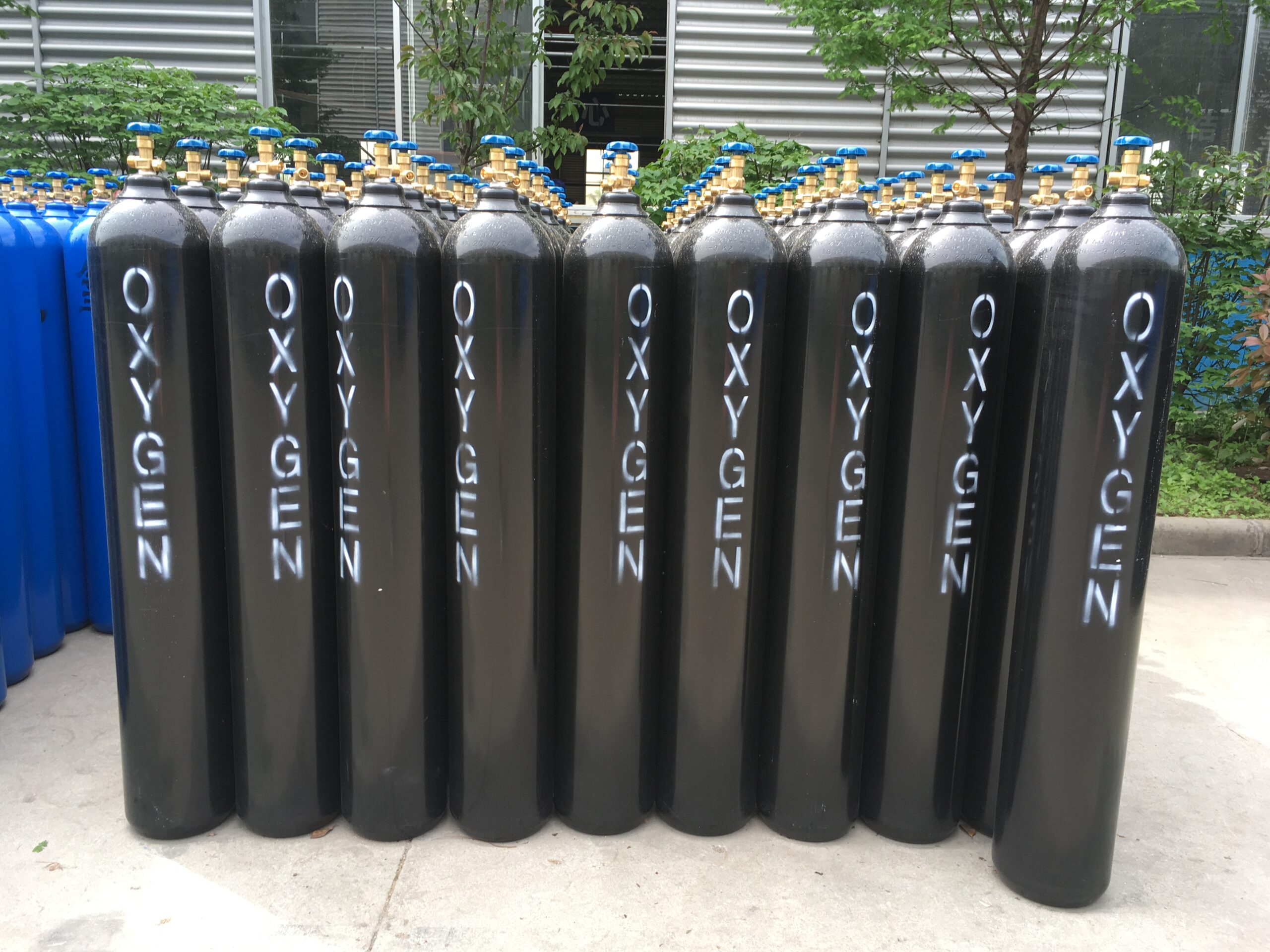 Oxygen /Co2/Argon/Nitrogen/Helium gas seamless high pressure steel cylinder